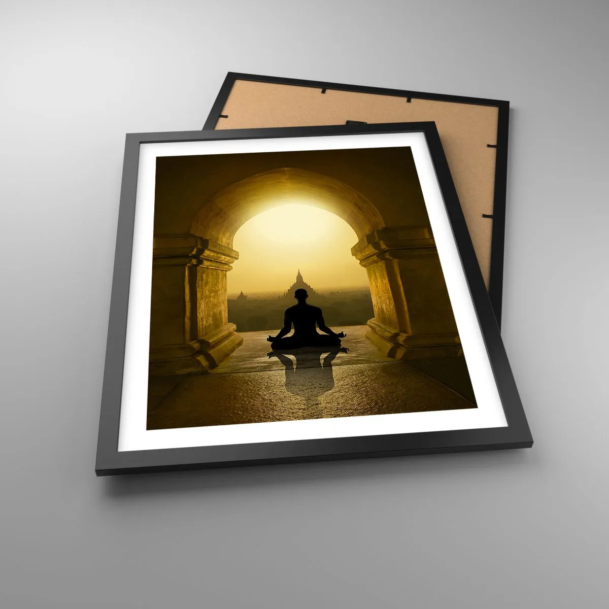 Poster in einem schwarzem Rahmen - Vollkommene Harmonie - 40x50 cm
