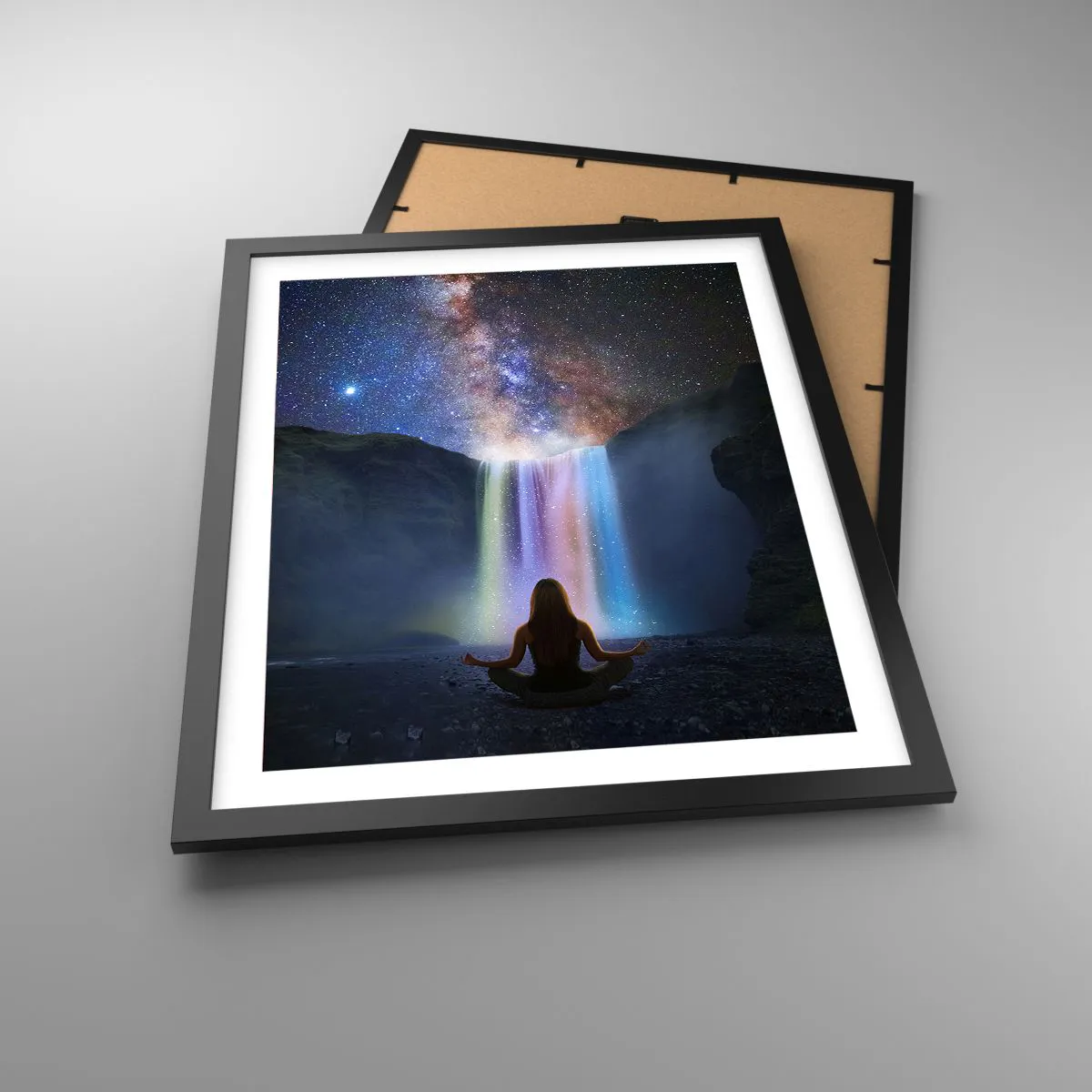 Poster in einem schwarzem Rahmen - Absolute Harmonie - 40x50 cm