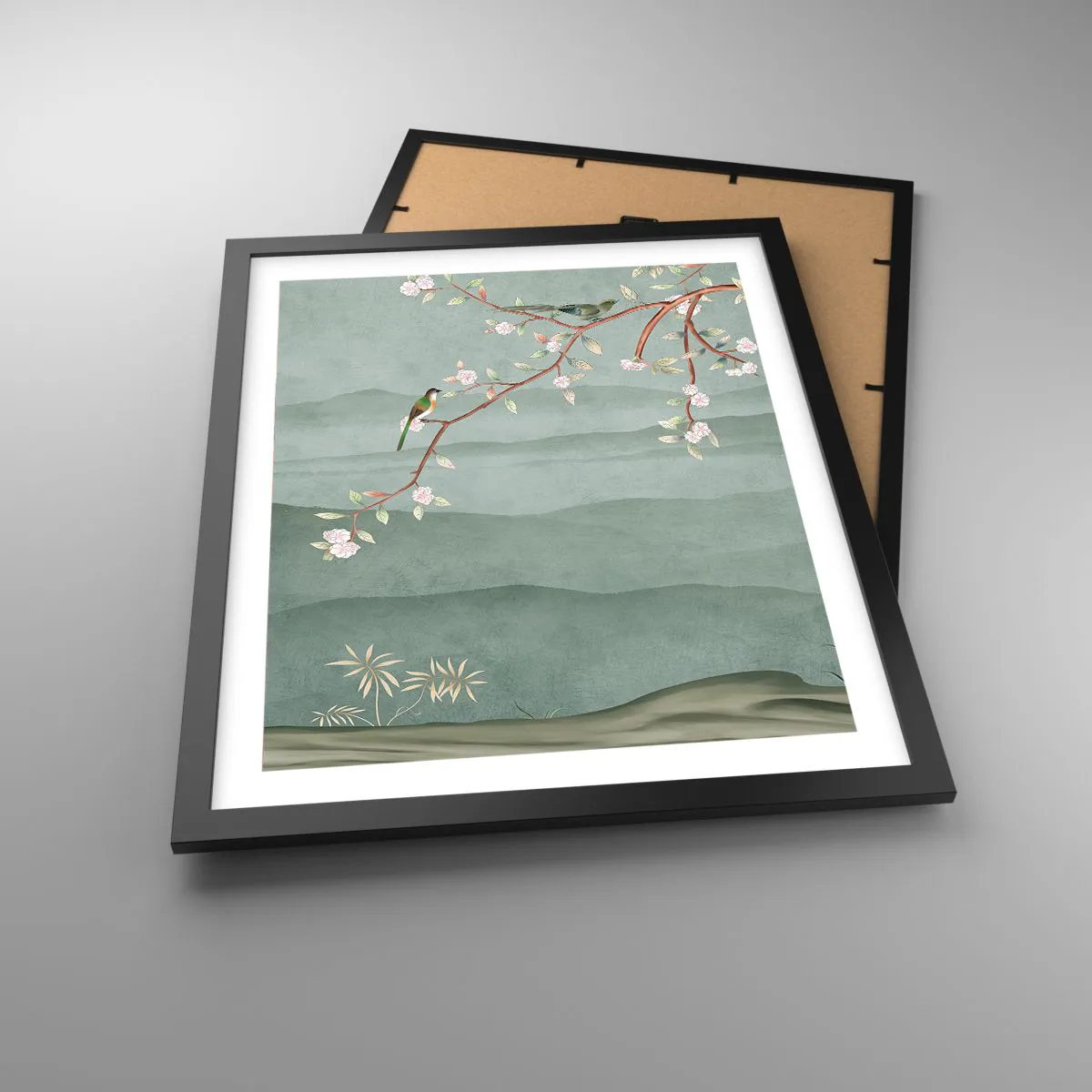 Poszter fehér keretben - Tavasz, ah, te vagy az - 40x50 cm