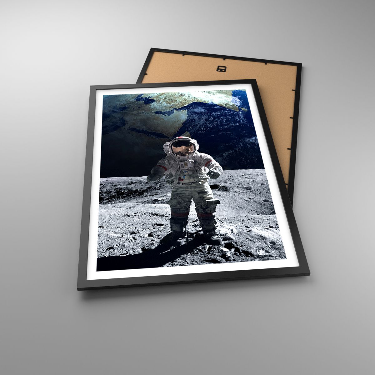Affiche Astronaute, Affiche Lune, Affiche Planète Terre, Affiche Cosmos, Affiche Cosmonaute