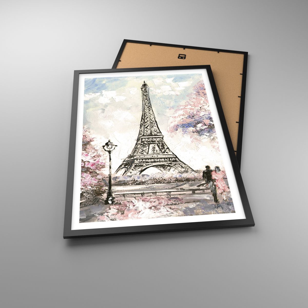 Poster Stadt, Poster Eiffelturm, Poster Park Alejka, Poster Verliebtes Pärchen, Poster Paris