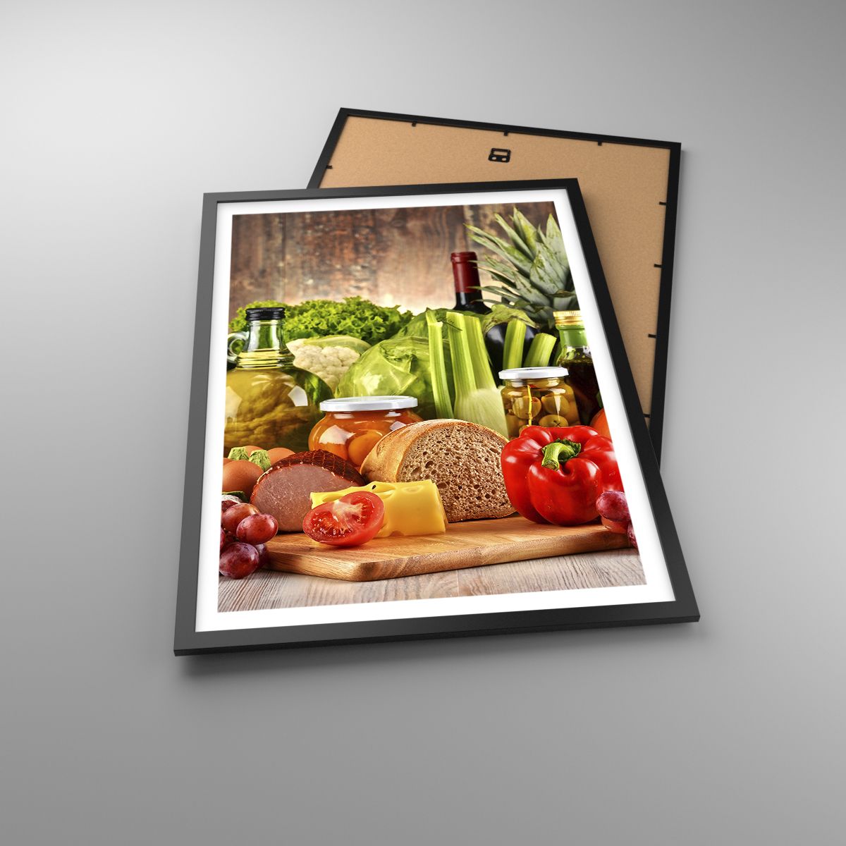 Affiche La Gastronomie, Affiche Des Légumes, Affiche Fruit, Affiche Pain, Affiche Cuisine