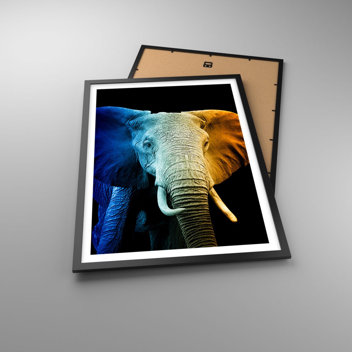 Poster Abstraktion, Poster Elefant, Poster Tiere, Poster Afrika, Poster Safari