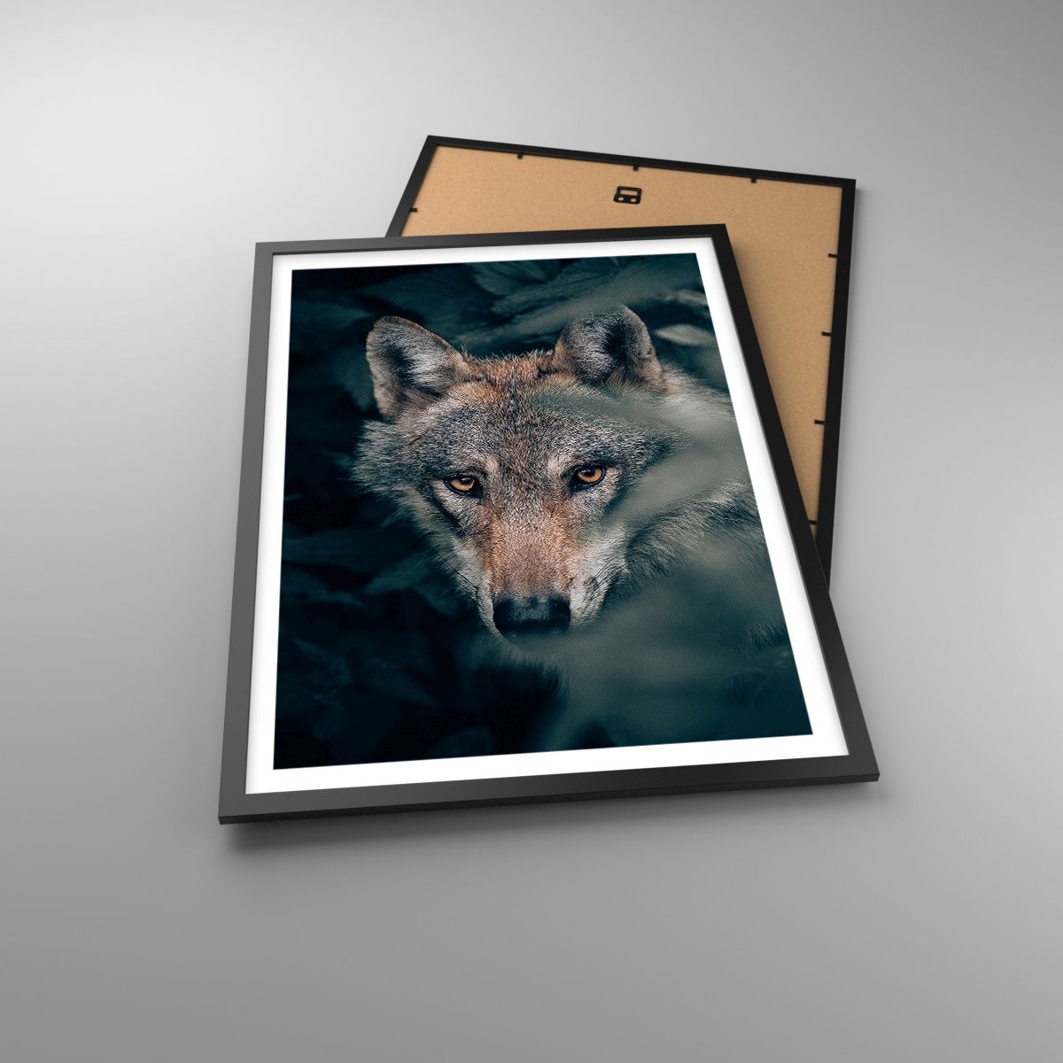 Poster Wolf, Poster Wald, Poster Tiere, Poster Raubtier, Poster Natur