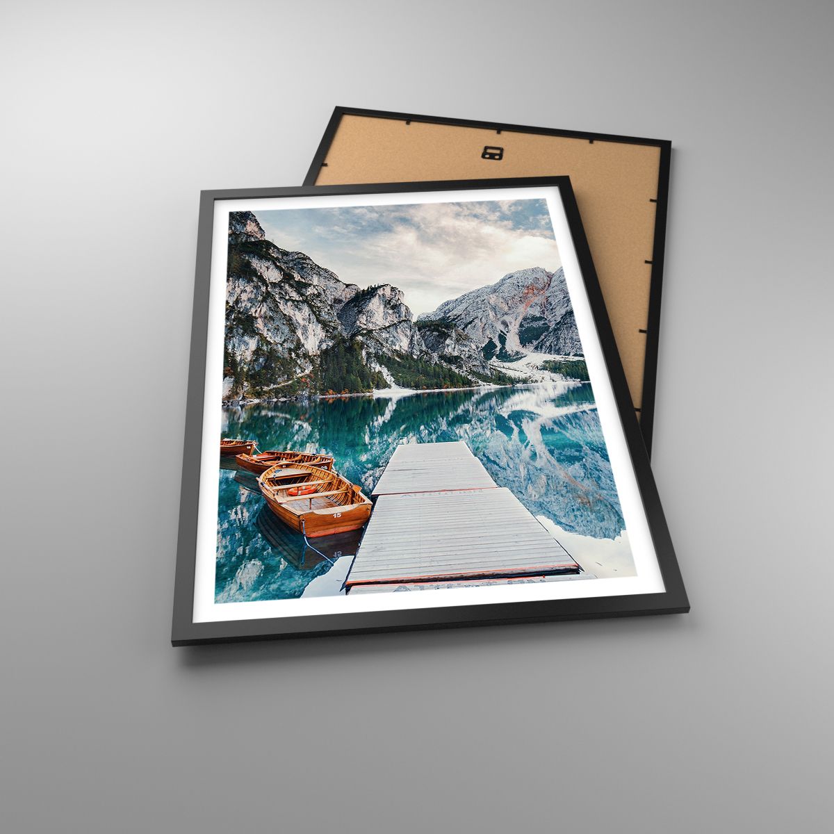 Poster Paesaggio, Poster Montagne, Poster Alpi, Poster Lago, Poster Natura