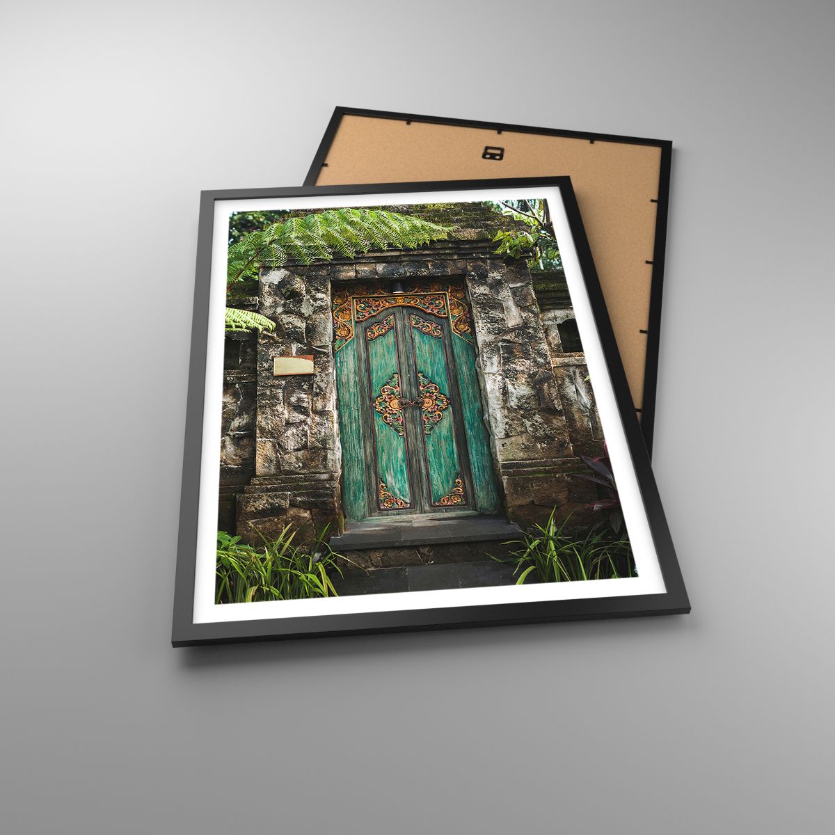 Poster Door With Ornament, Poster Architecture, Poster Mystery, Poster Bali Island, Poster Indonesia