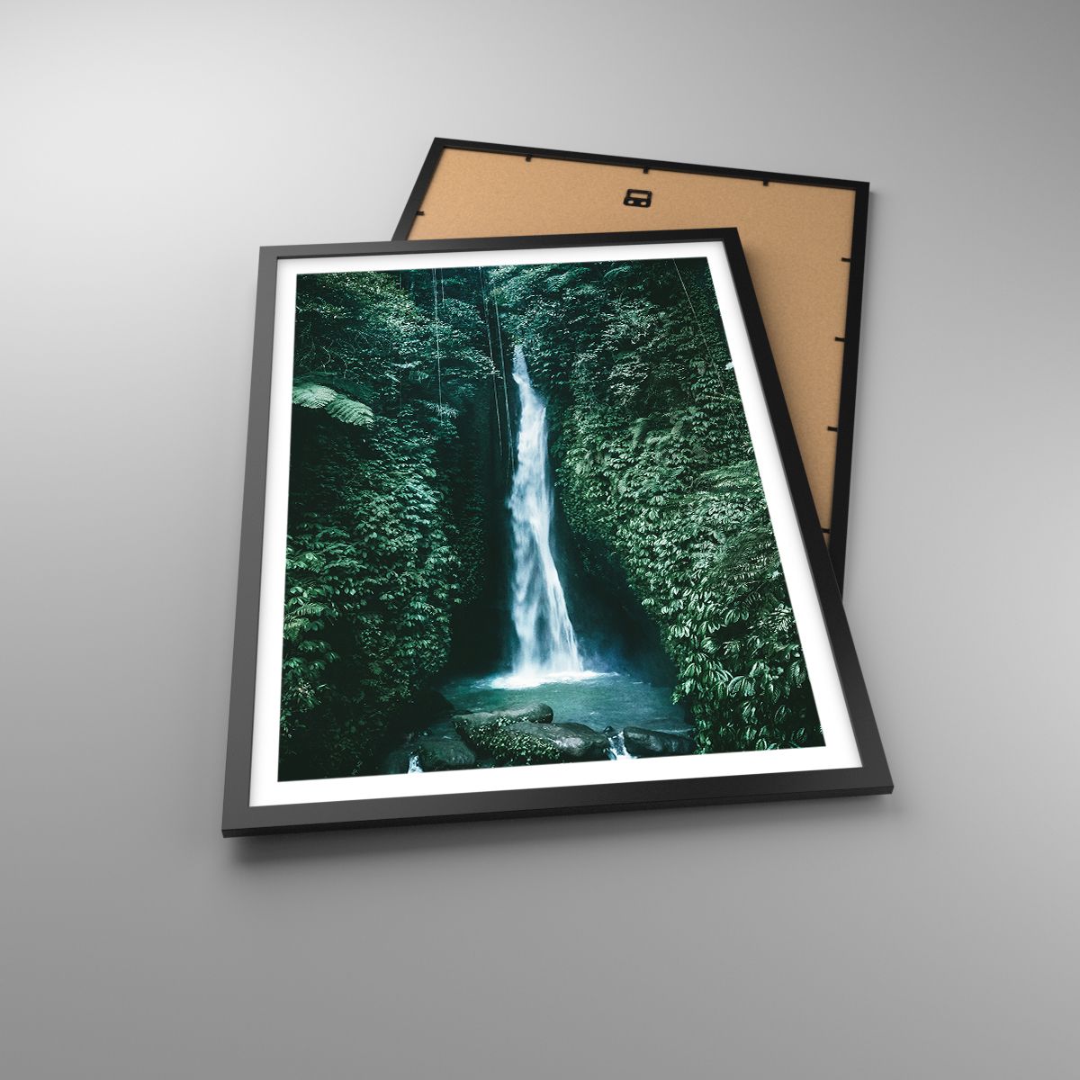 Poster Landschaft, Poster Wasserfall, Poster Urwald, Poster Asien, Poster Natur