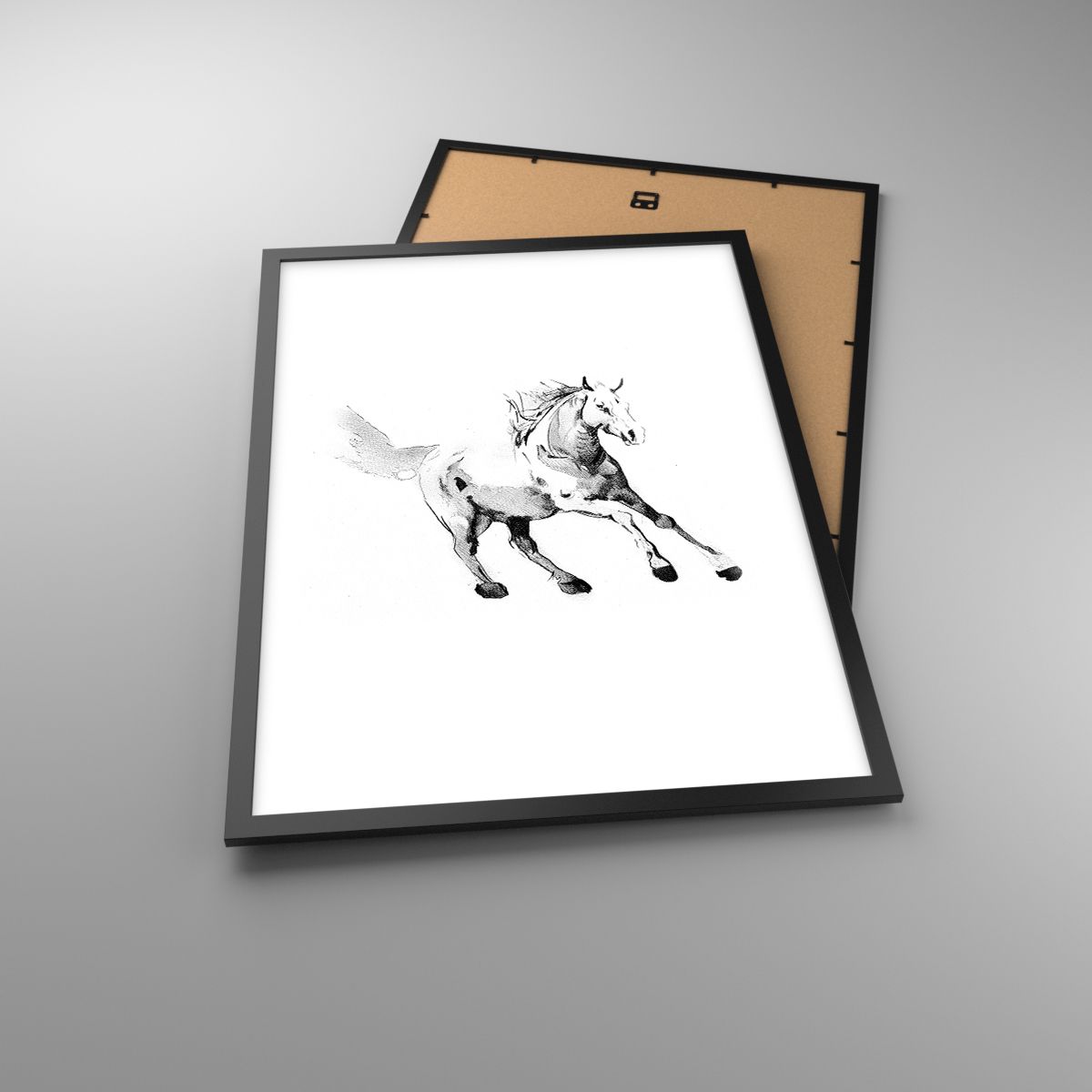 Poster Horse, Poster Animals, Poster Graphics, Poster Black And White, Poster Sketch