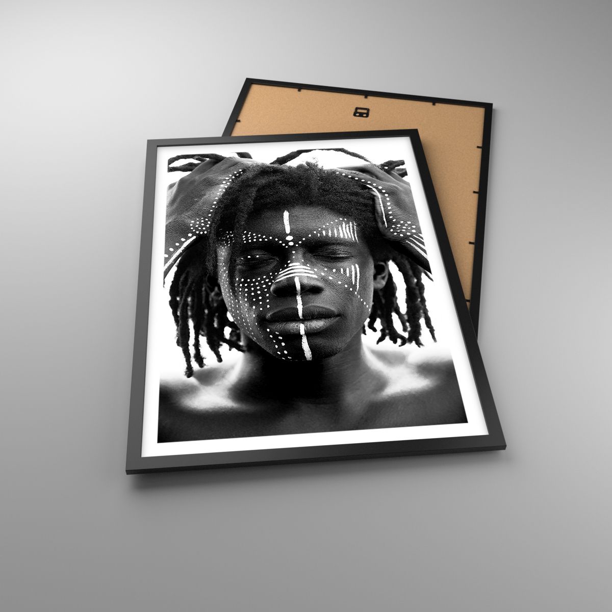 Poster Afrika, Poster Schwarz Und Weiß, Poster Afroamerikaner, Poster Afrikanische Stämme, Poster Porträt