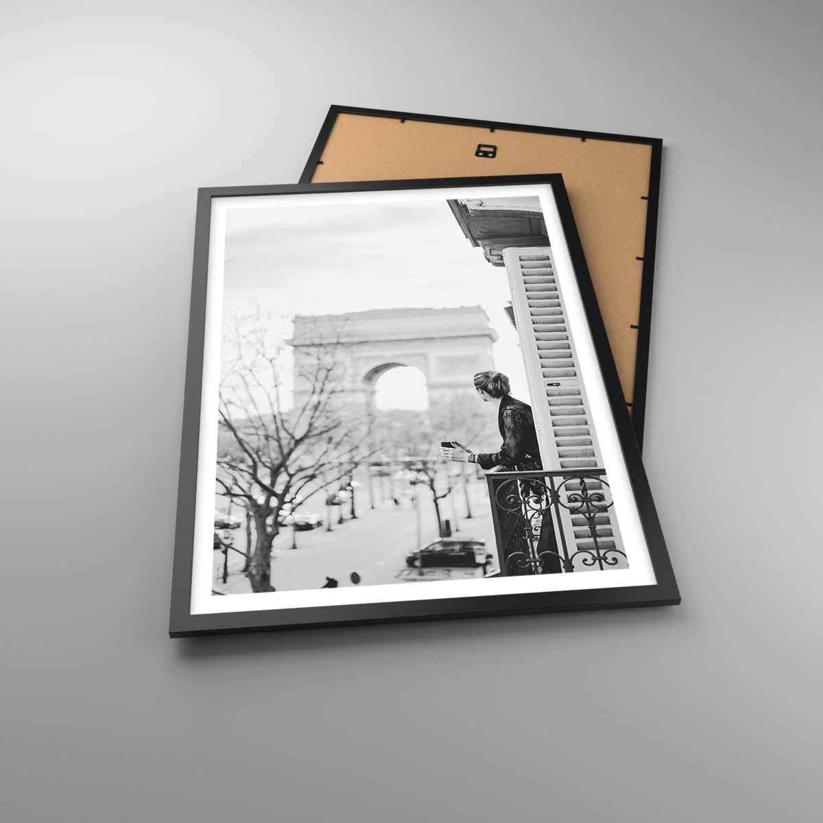 Poster Triumphal Arch, Poster Paris, Poster Architecture, Poster Woman, Poster Black And White