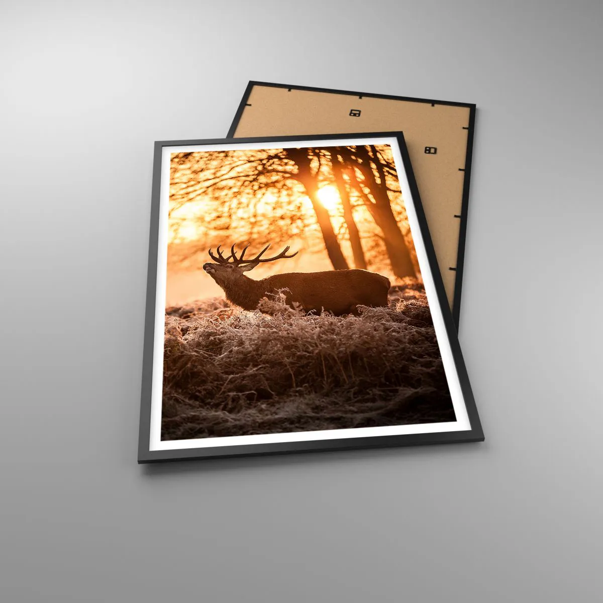 Poster in black frame - Hunter's Dream - 61x91 cm