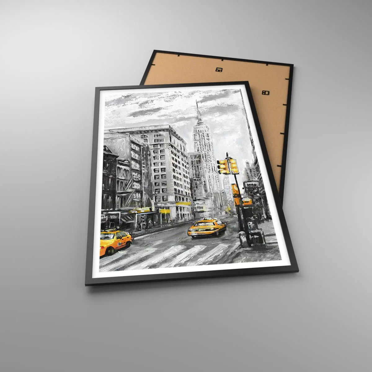 Poster in black frame - New York Tale - 61x91 cm