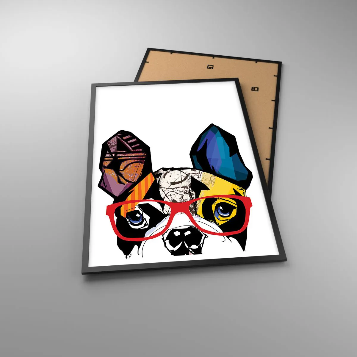 Plakat i sort ramme - Intellektuel - 61x91 cm