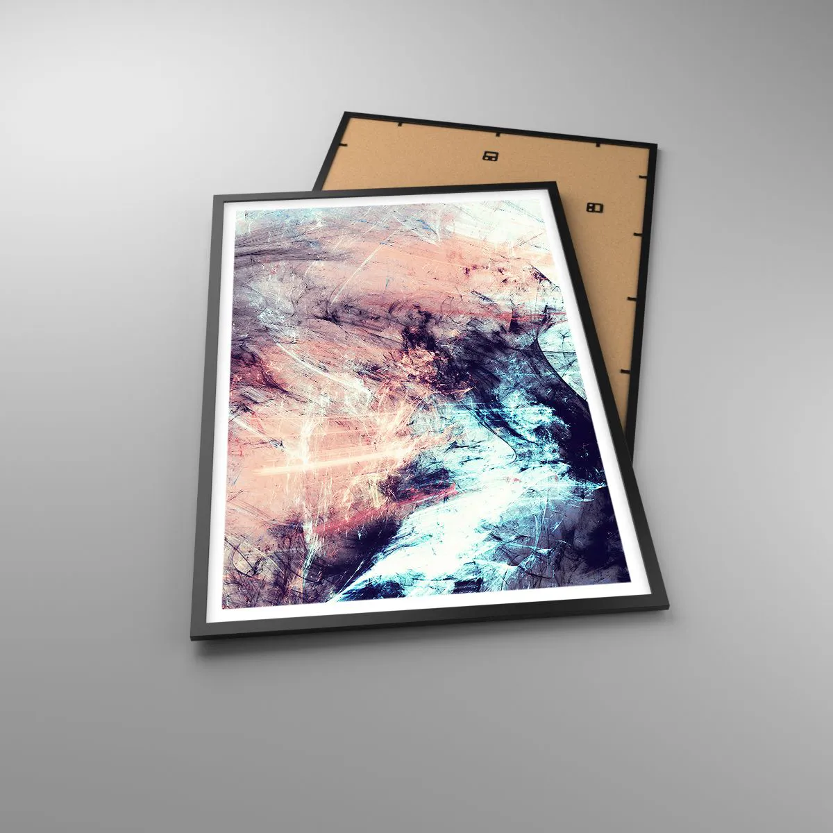 Plagát v čiernom ráme - Vnímaj vietor - 61x91 cm