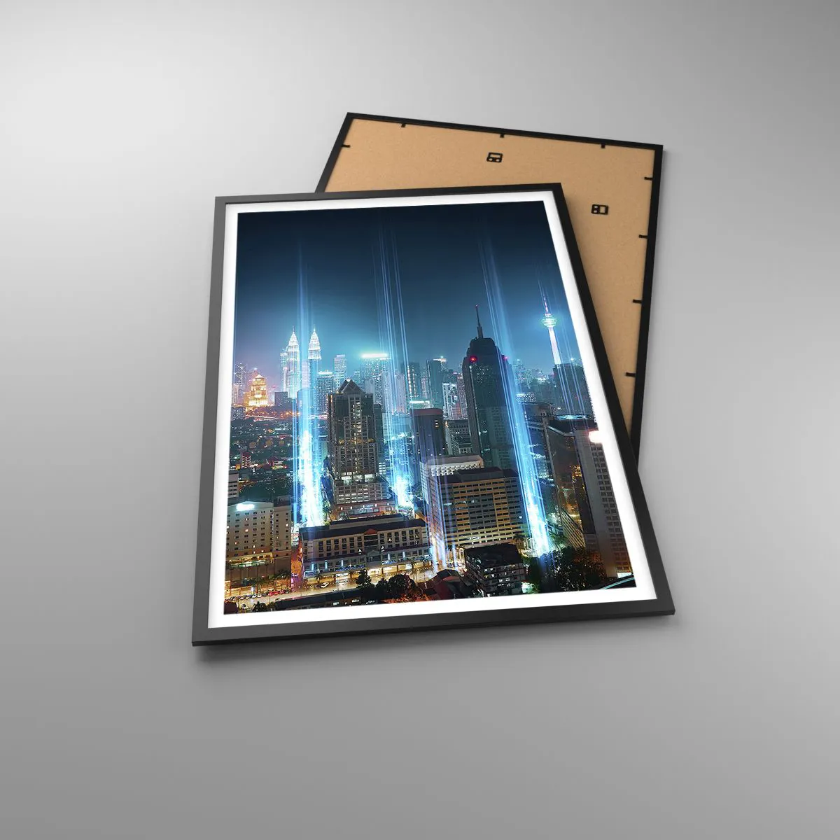 Plakát v černém rámu - Berlinským způsobem do nebe - 61x91 cm