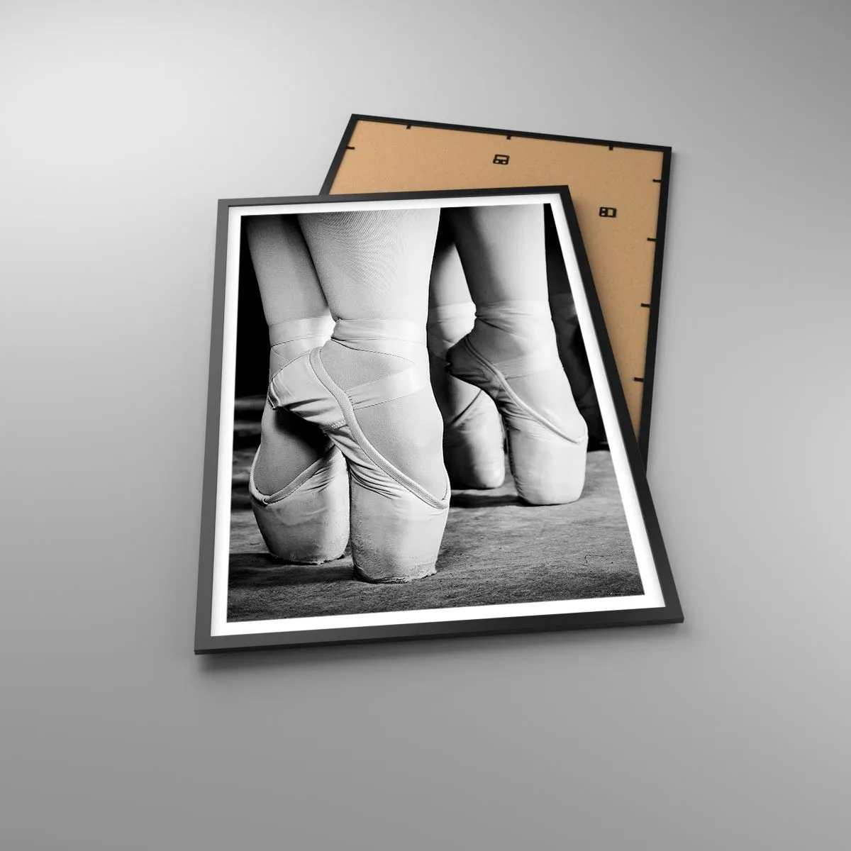 Plakát v černém rámu - Společně, lehce - 61x91 cm