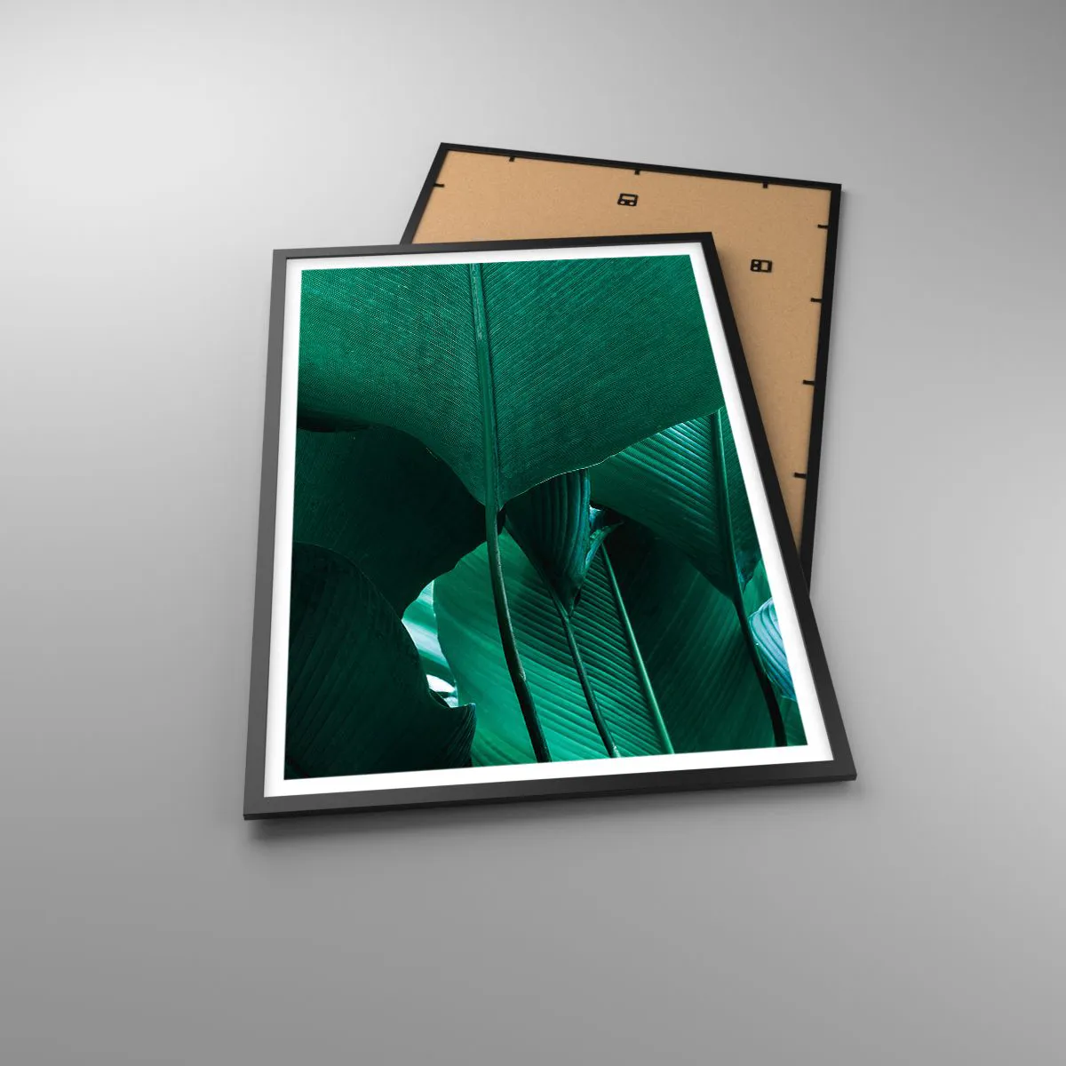 Poster in black frame - Turned towards Light - 61x91 cm