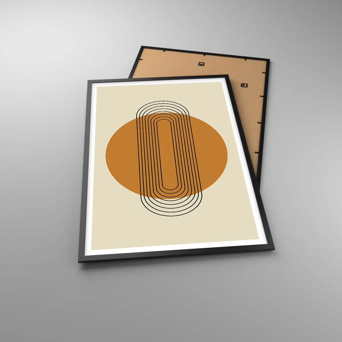 Poster in black frame - Perfect Plan - 61x91 cm