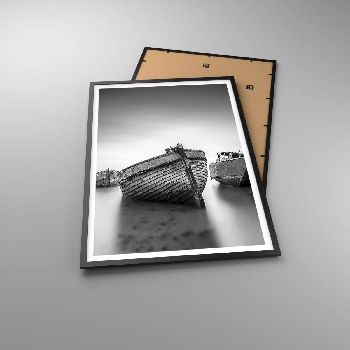 Affiche dans un cadre noir - Poster - Cùest déjà un souvenir... - 61x91 cm