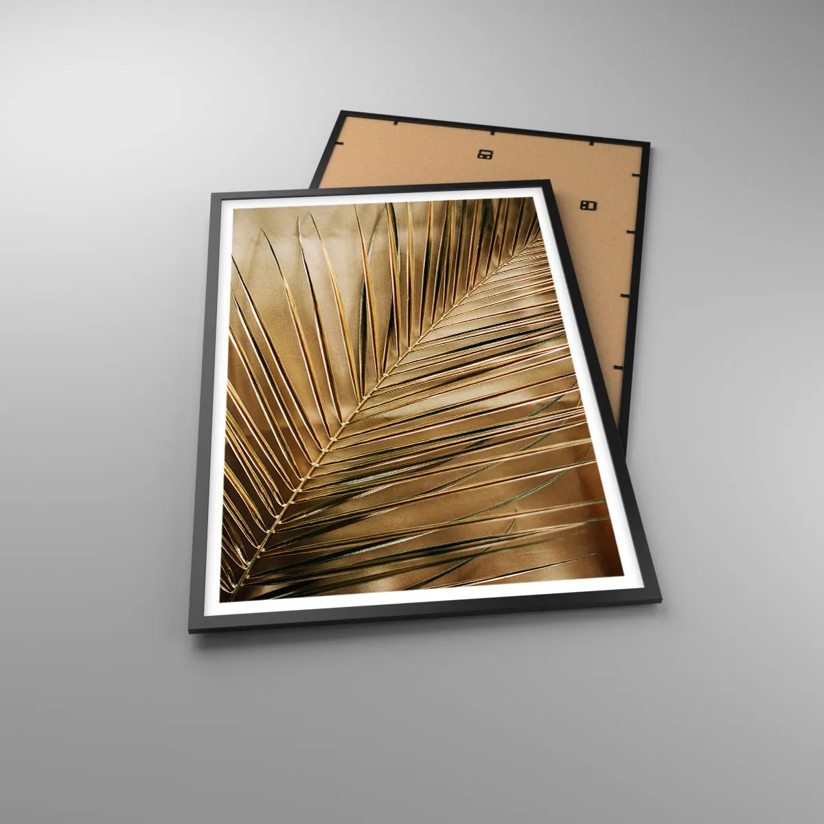 Poster in black frame - Natural Colonnade - 61x91 cm