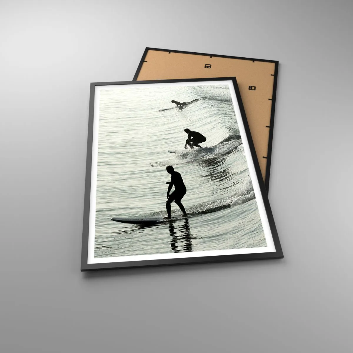 Plakát v černém rámu - Za vlnou - 61x91 cm