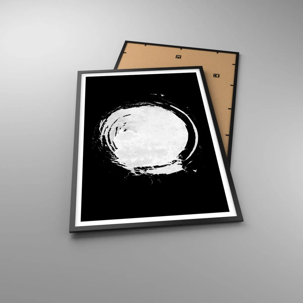 Pôster com moldura preta - Boa saída - 61x91 cm