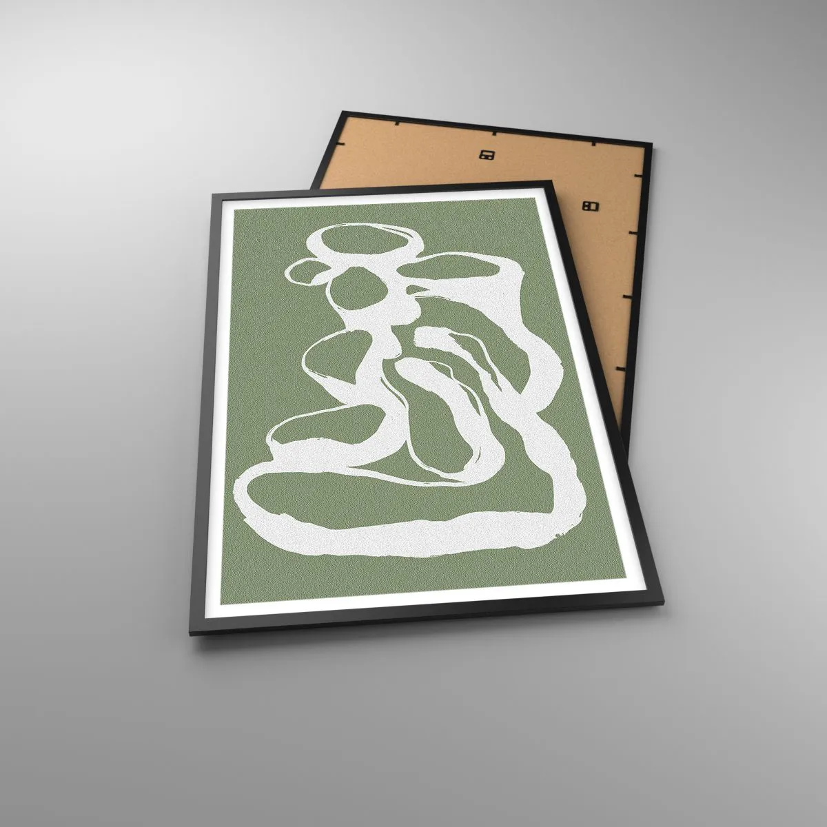 Plakát v černém rámu - Volání prostoru - 61x91 cm