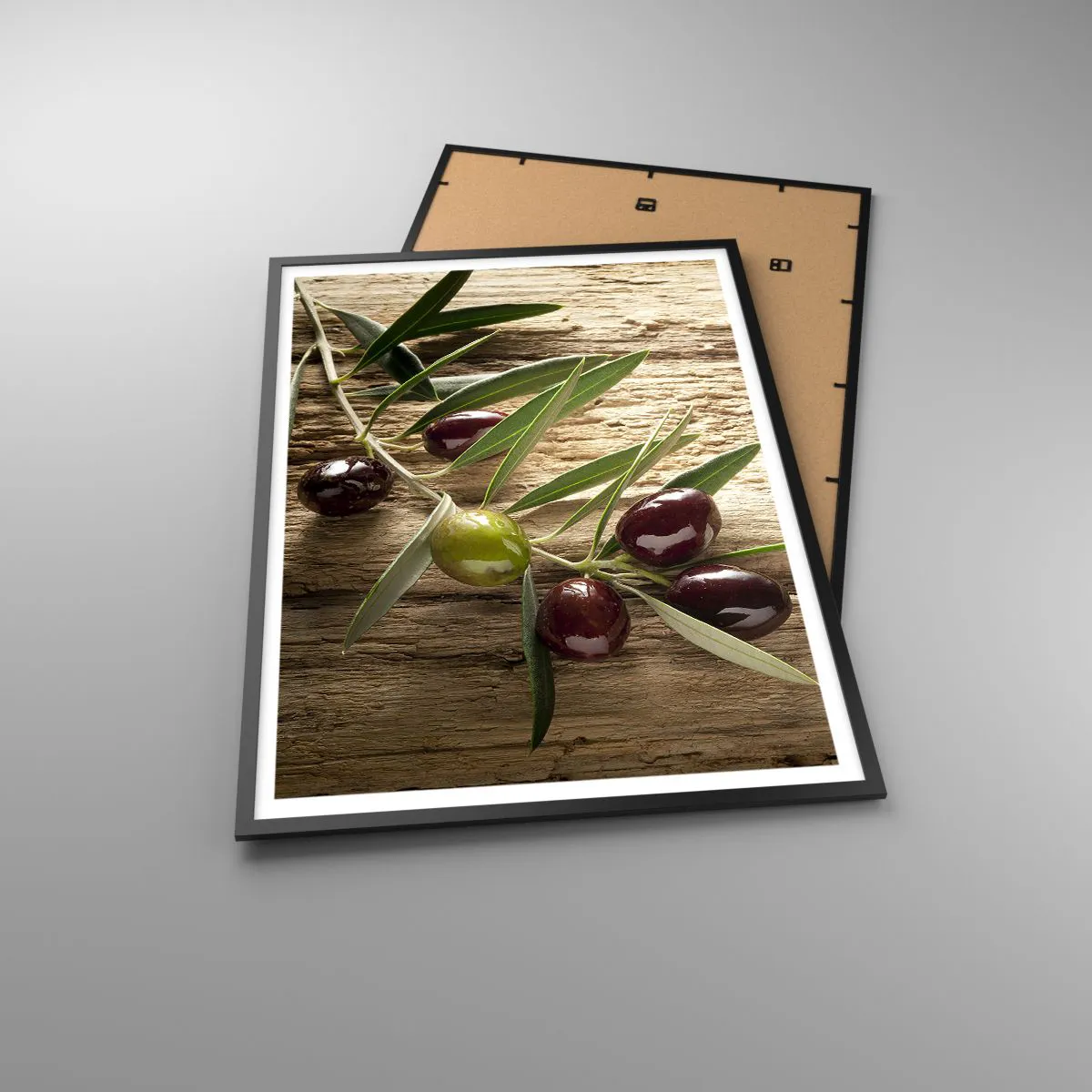 Plakat w czarnej ramie - Prosto od natury - 70x100 cm