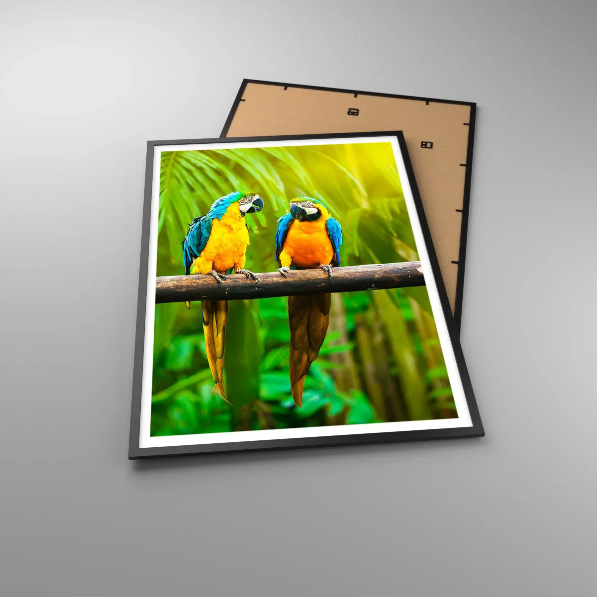 Pôster com moldura preta - E ouviste dizer que ela...? - 70x100 cm