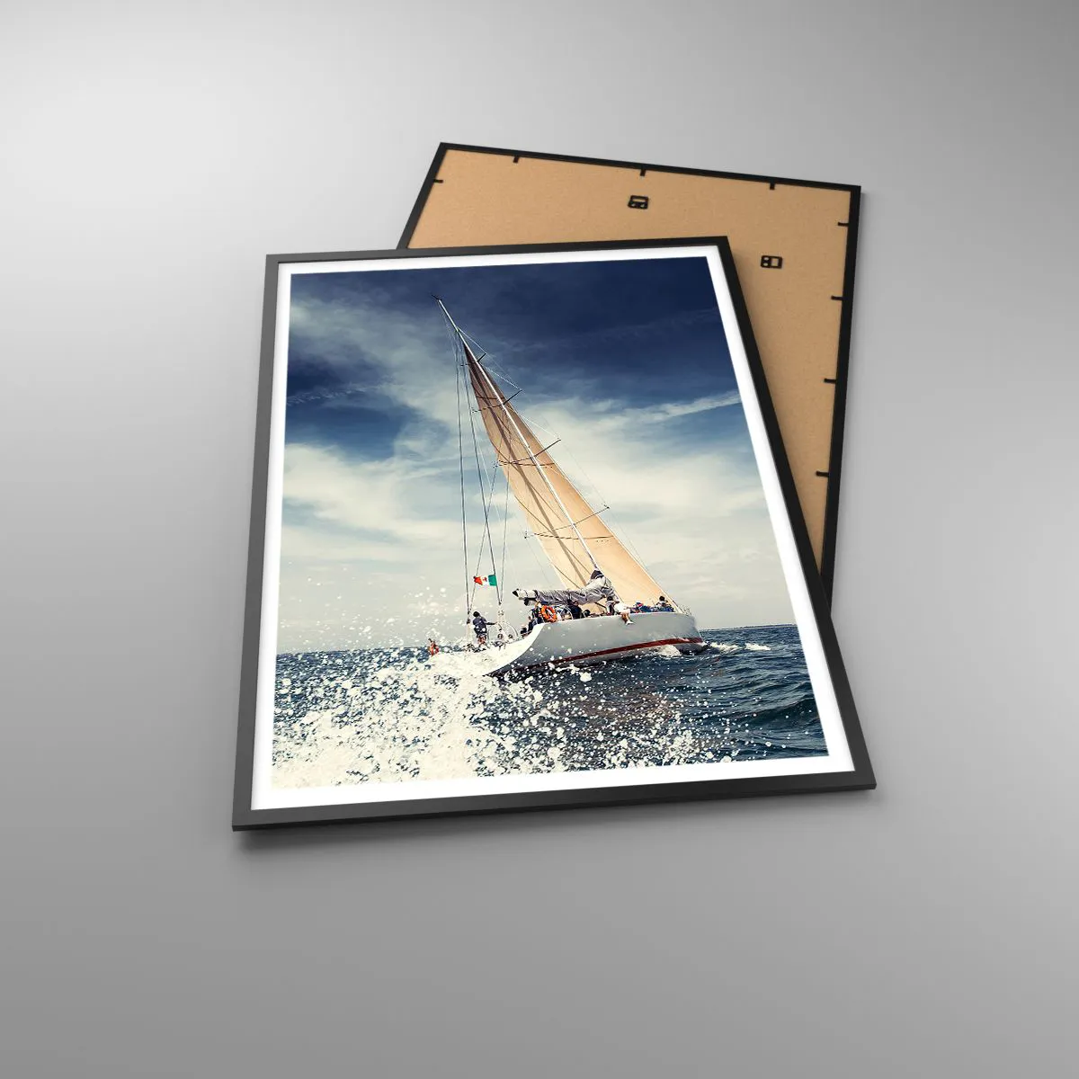 Poster in black frame - They Won't Catch Us - 70x100 cm