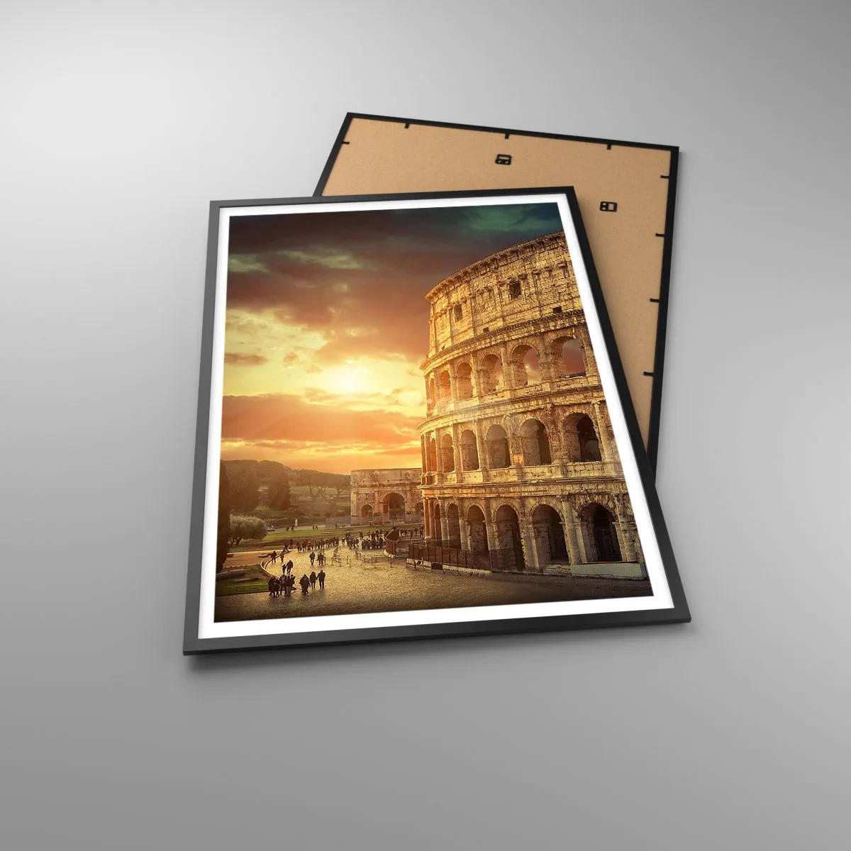 Poszter fehér keretben - Kolosszális benyomás - 70x100 cm