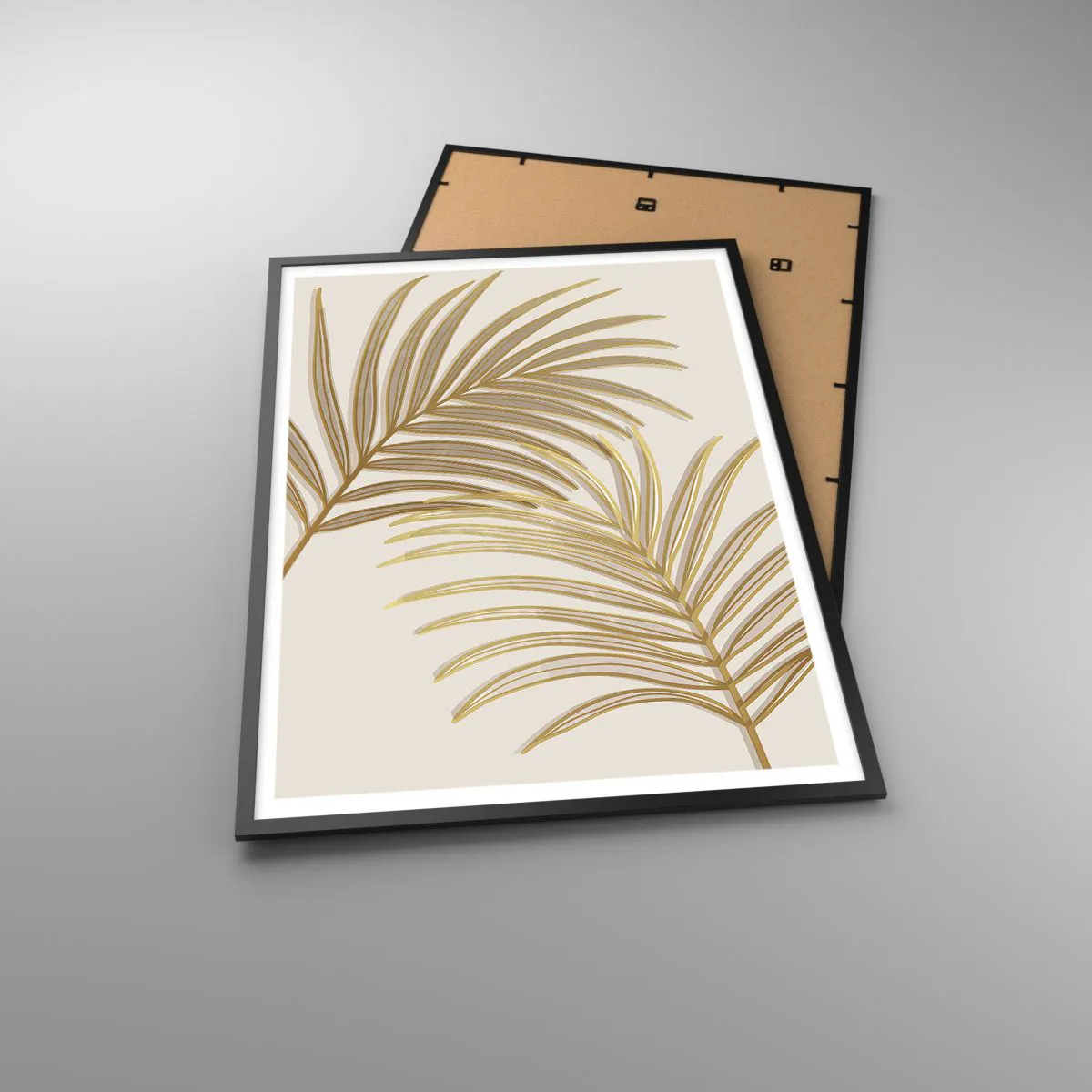 Plakat w czarnej ramie - Złota Palma! - 70x100 cm