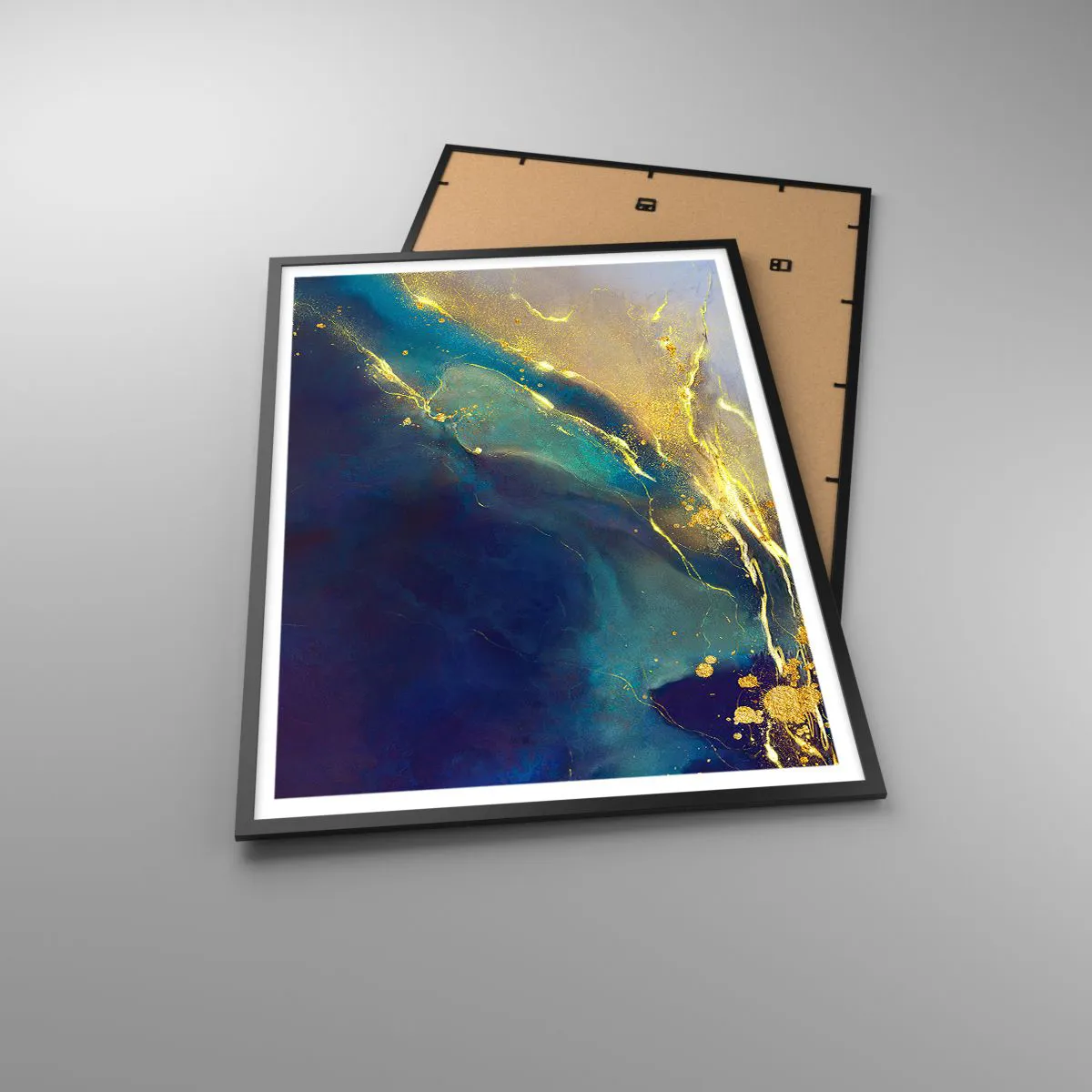 Plakát v černém rámu - Zlatý močál - 70x100 cm