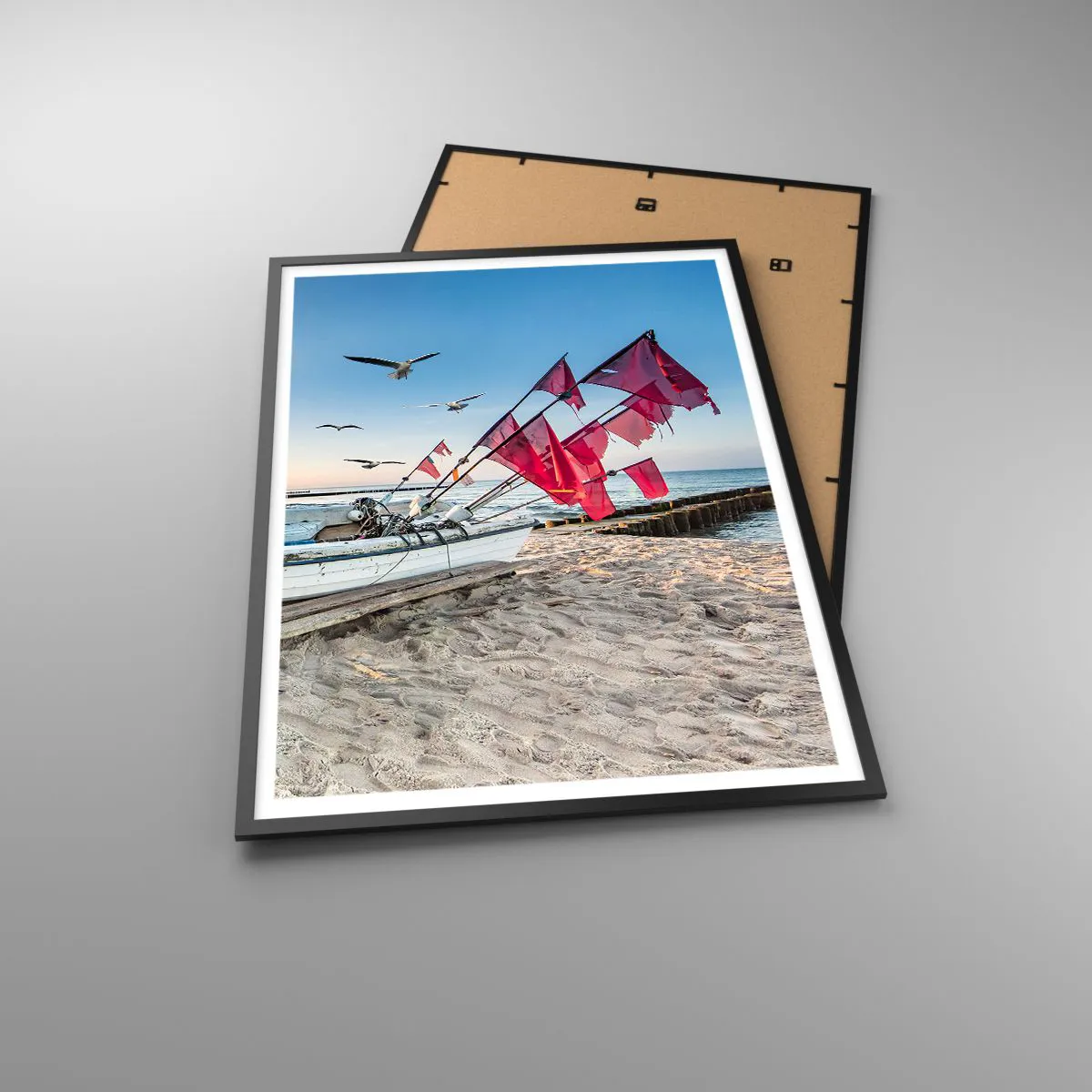 Plakát v černém rámu - Zasloužená přestávka - 70x100 cm