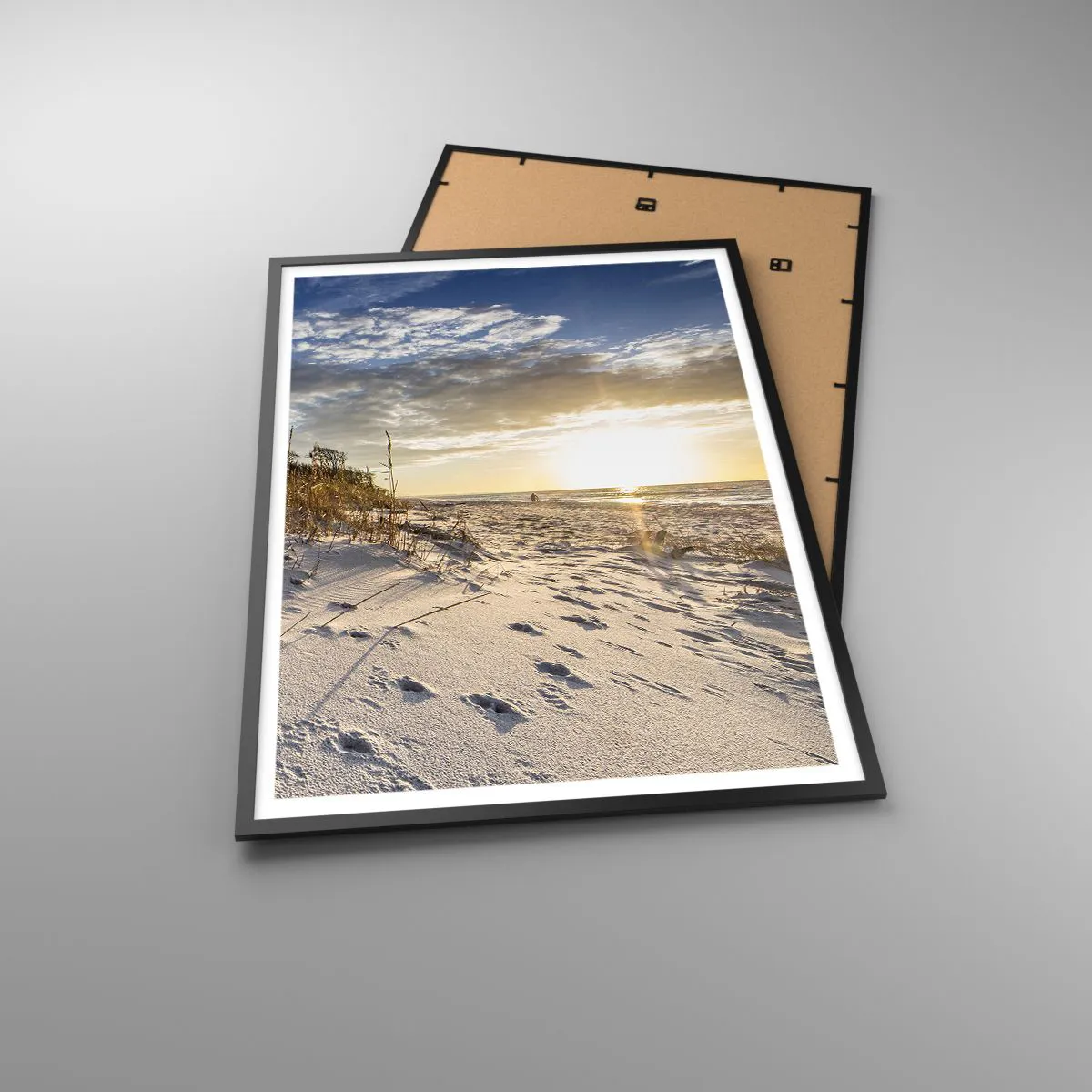 Poszter fehér keretben - Meghívás egy sétára - 70x100 cm