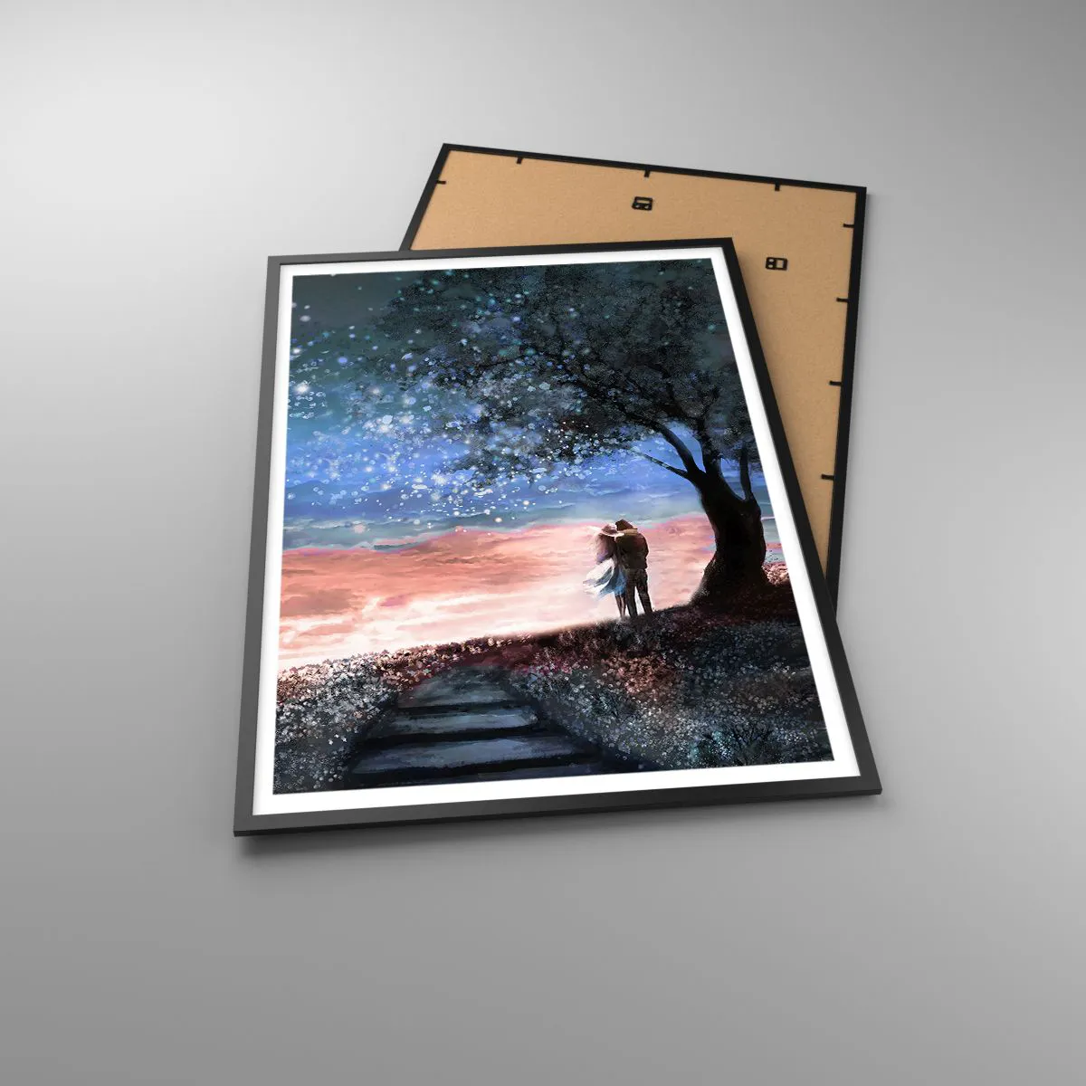 Plakat i sort ramme - En stjernepræstation - 70x100 cm