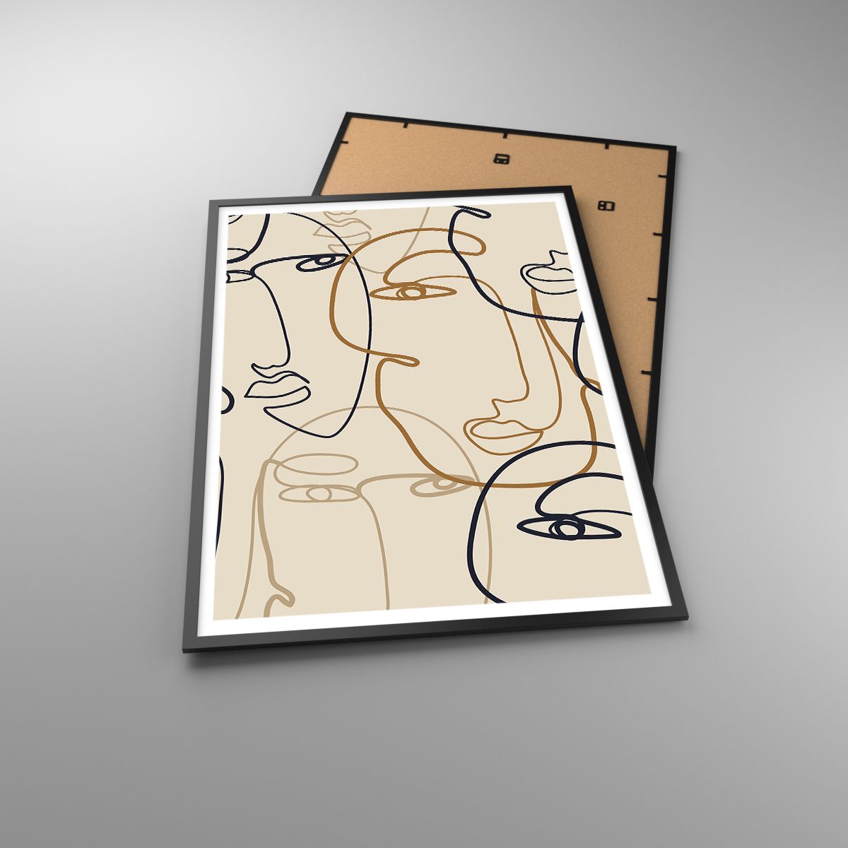 Poster Abstraction, Poster Face, Poster Graphics, Poster Lineart, Poster Modern Art