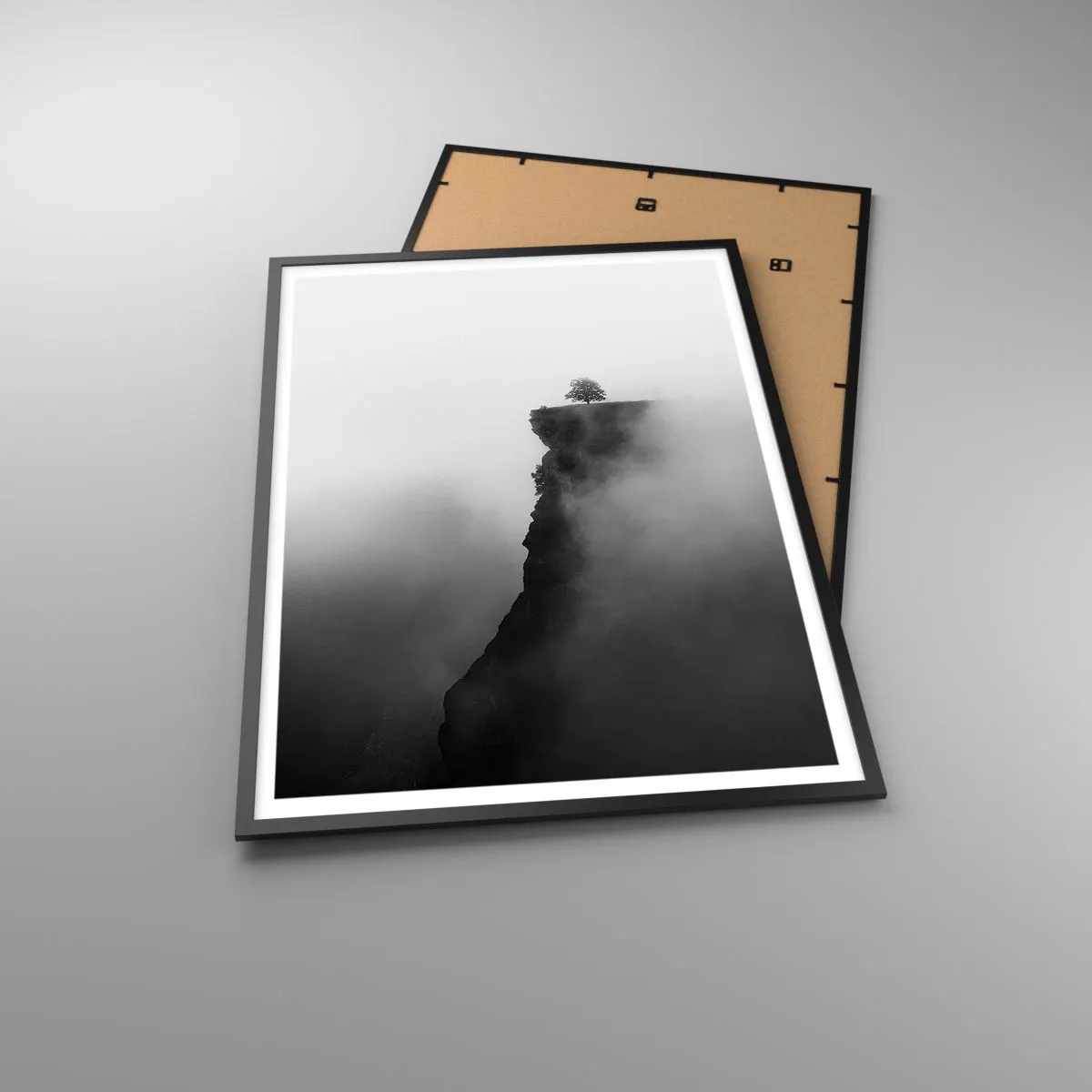 Poster în ramă neagră - La capătul lumii - 70x100 cm