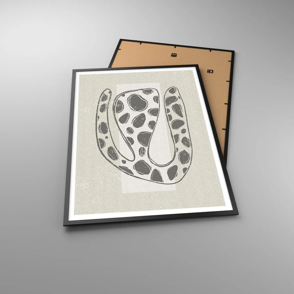 Poszter fehér keretben - Egy bizarr teremtmény - 70x100 cm