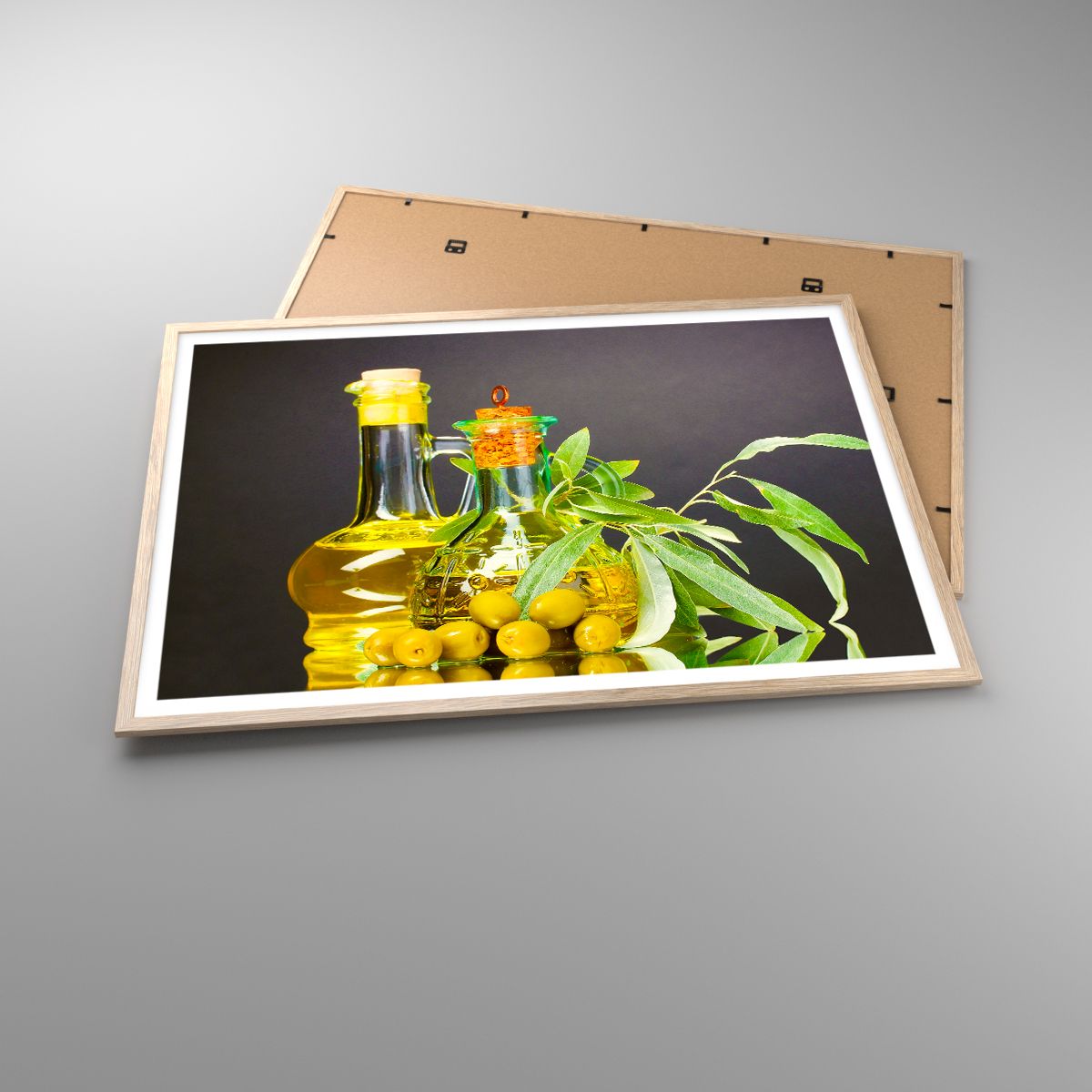 Poster Gastronomie, Poster Oliven, Poster Öl, Poster Gewürze, Poster Kulinarisch