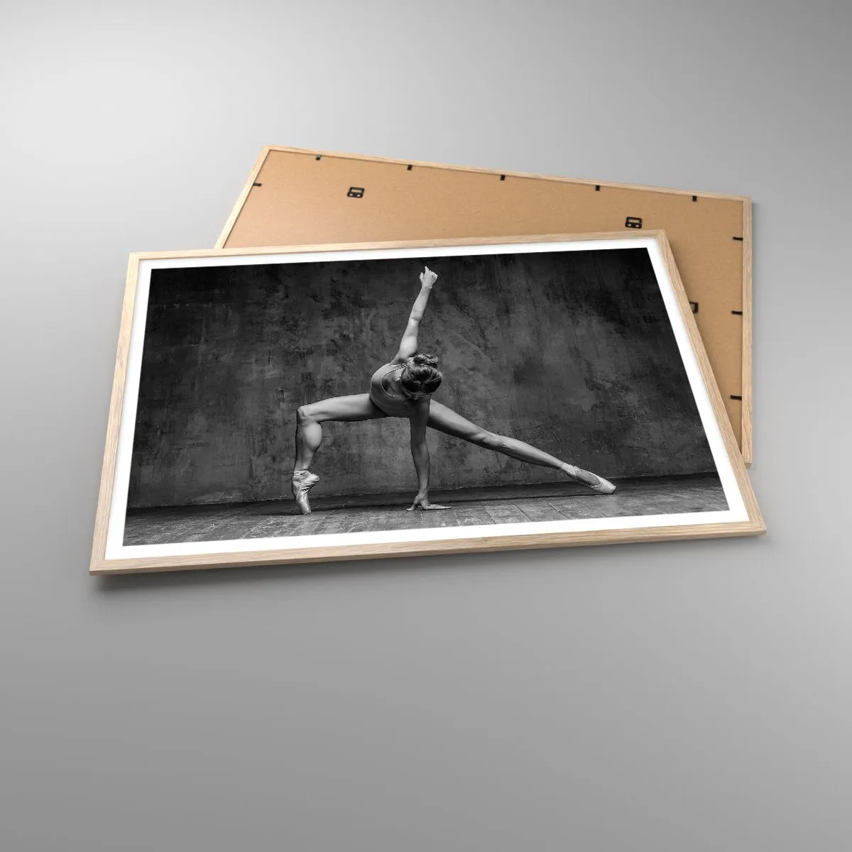 Plakat w ramie jasny dąb - Ideał równowagi - 100x70 cm