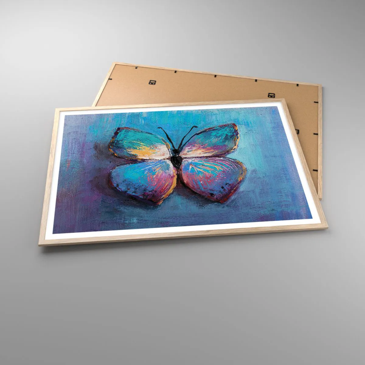 Affisch i ram av ljusek - I full charm - 100x70 cm