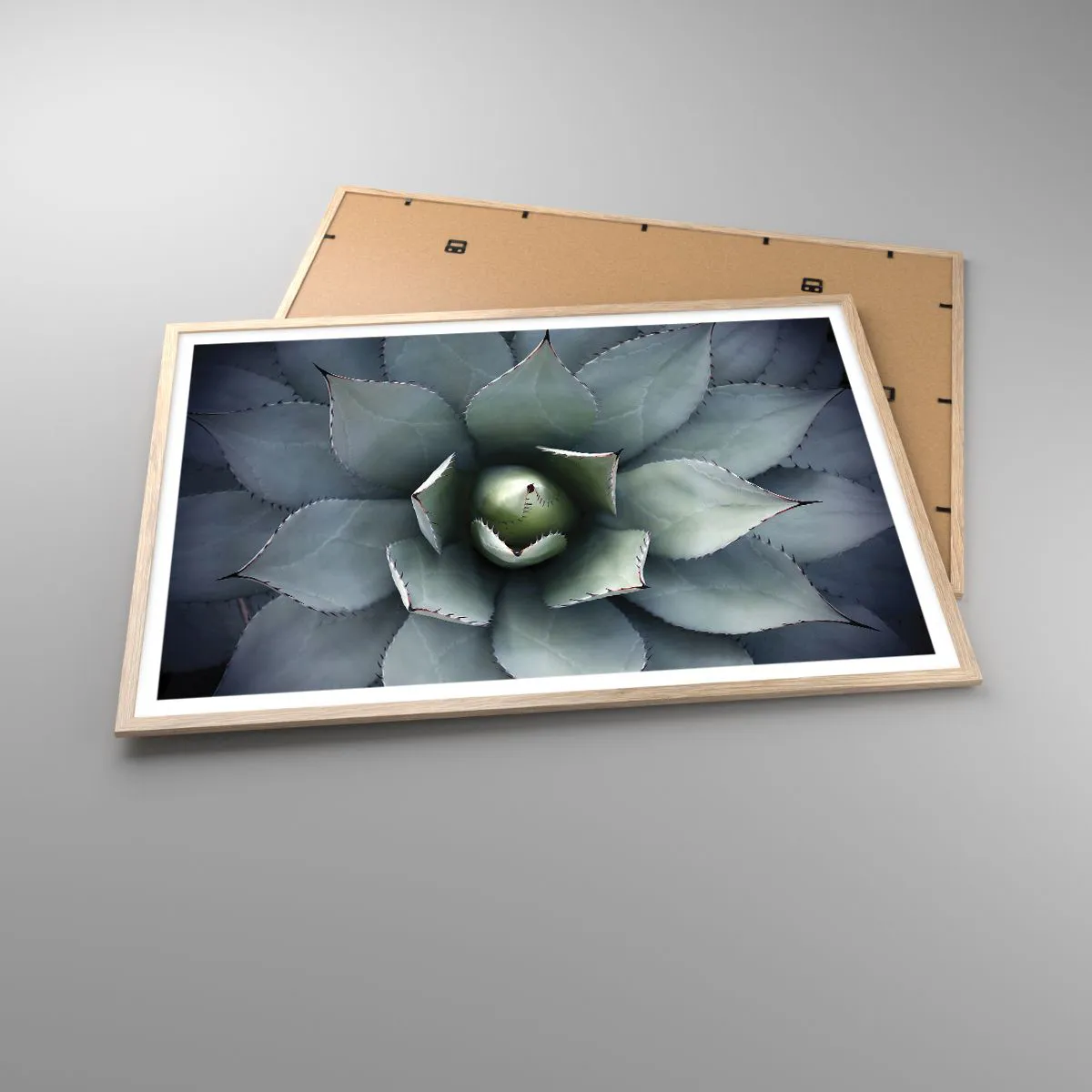 Plakat w ramie jasny dąb - Wabi i przestrzega - 100x70 cm