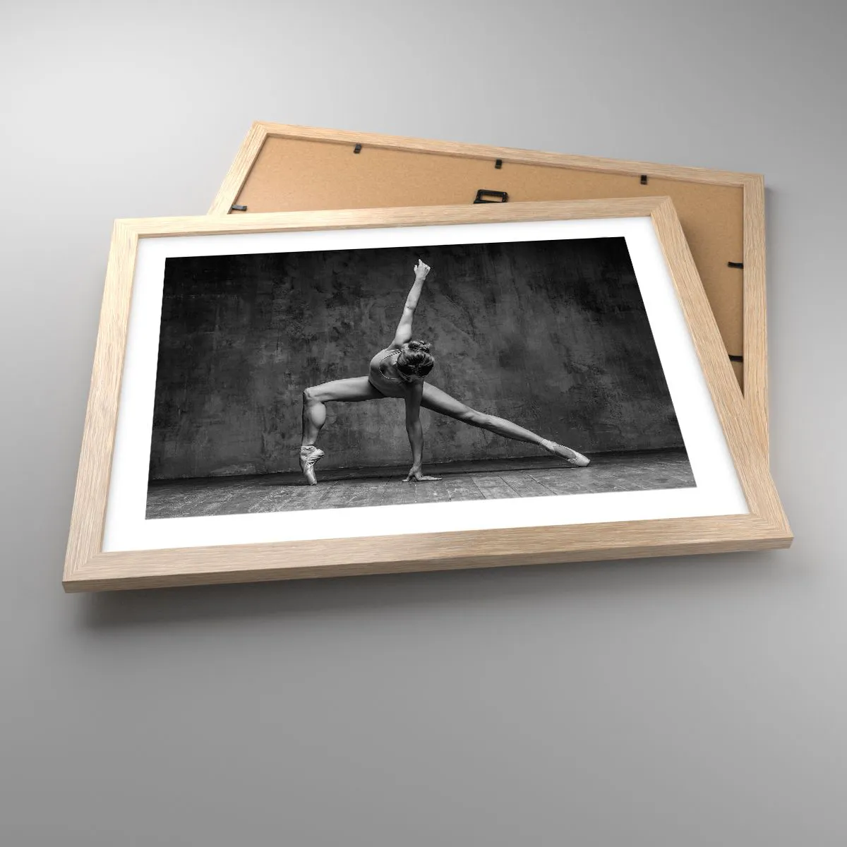 Affisch i ram av ljusek - Balansens ideal - 40x30 cm