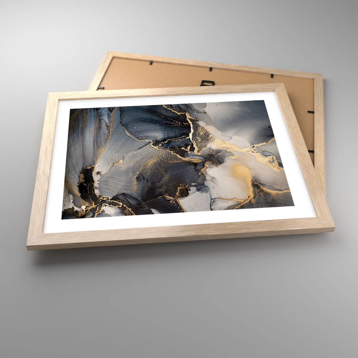 Affisch i ram av ljusek - En stens liv - 40x30 cm