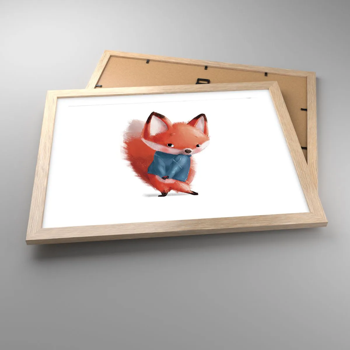 Plakát v rámu světlý dub - Sluší mi to? - 40x30 cm