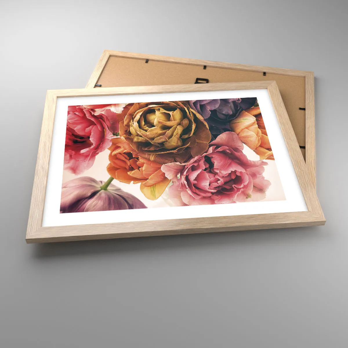 Een poster in een licht eiken lijst - Een viering van het leven - 40x30 cm