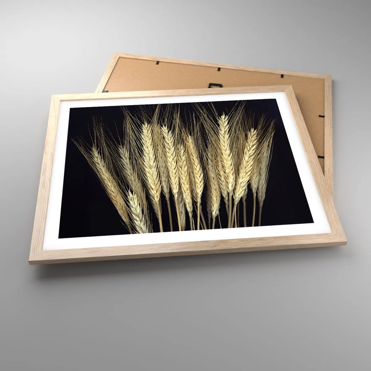 Poster in light oak frame - Rustic Magic - 50x40 cm