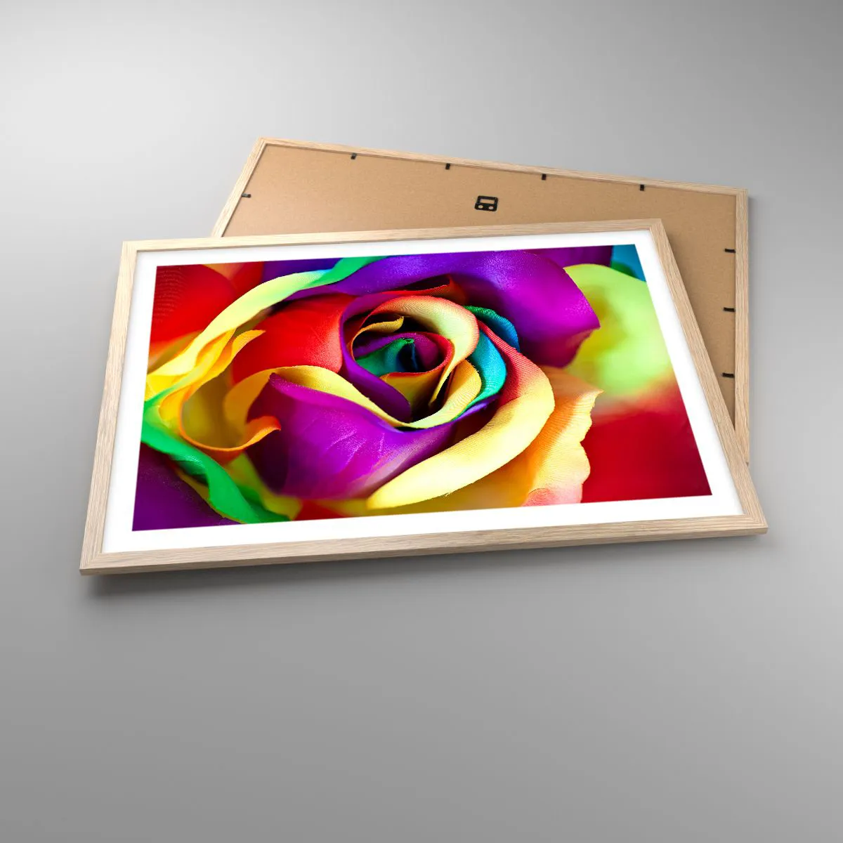 Affiche dans un chêne clair - Poster - Ce n'est pas possible - 70x50 cm