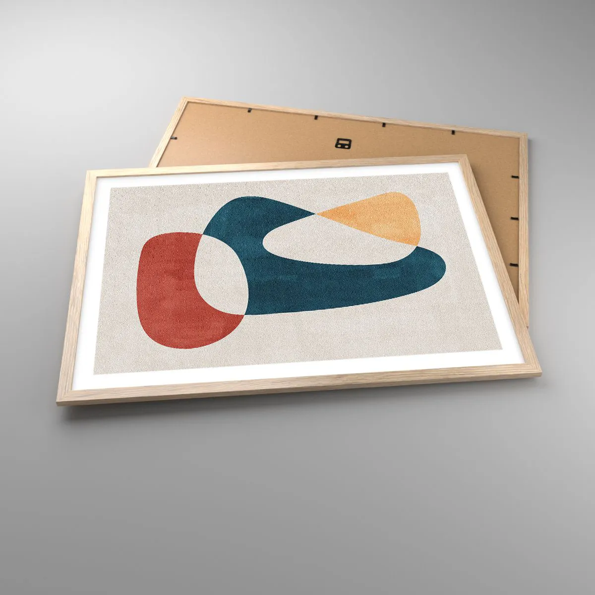 Poster in light oak frame - Influences and Metamorphoses - 70x50 cm